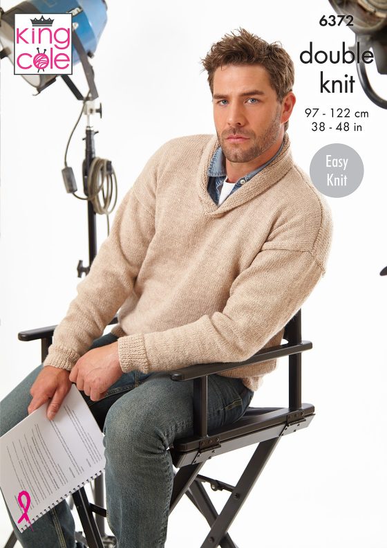 King Cole 6372 Knitting Pattern