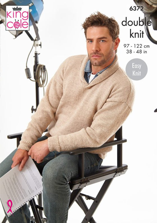 King Cole 6372 Knitting Pattern
