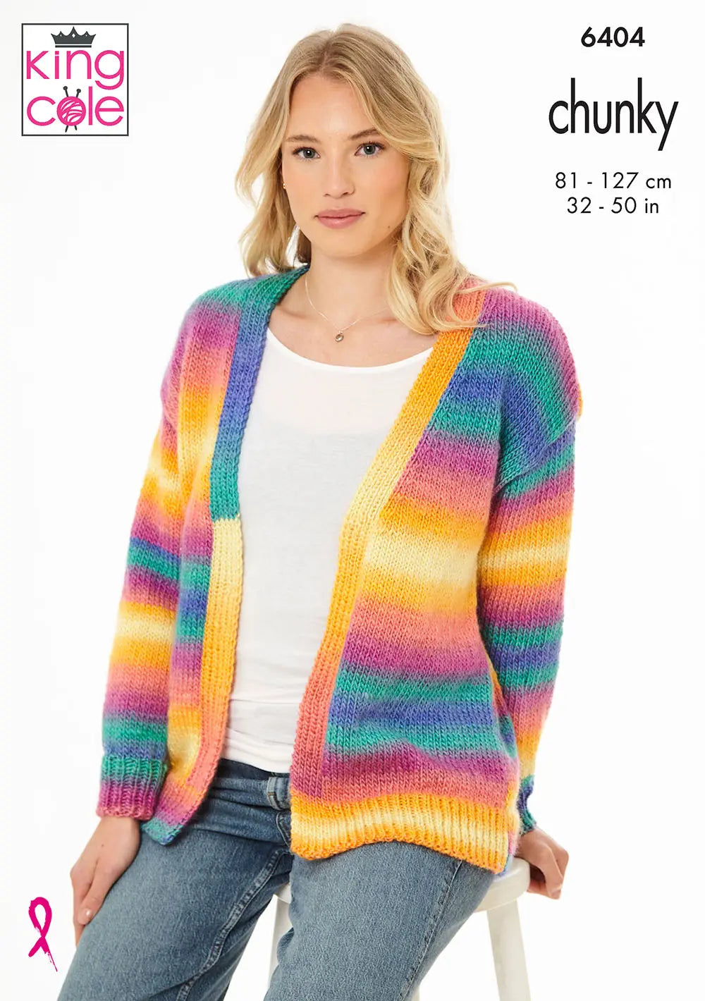 King Cole 6064 Ladies  Cardigan - Chunky