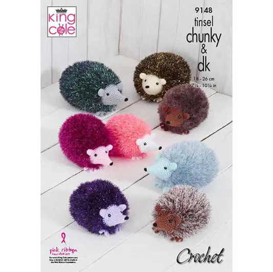 King Cole 9148 Hedgehog Crochet Pattern