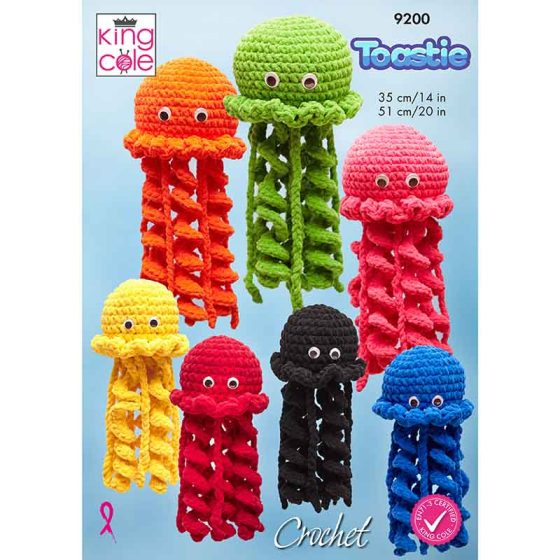 King Cole 9200 Jelly Fish - Crochet