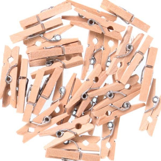 Mini Pegs - Natural