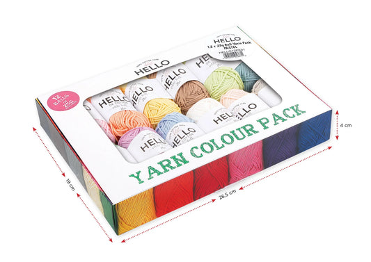 Hello Yarn Colour Pack - Pastel