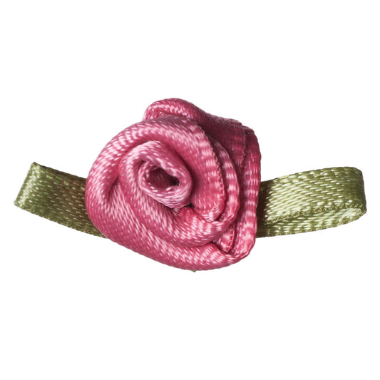 Ribbon Roses Small Deep Pink