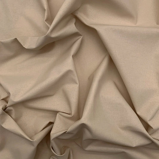 100% Cotton in Beige