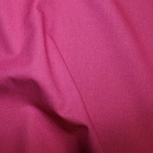 100% Cotton in  Raspberry