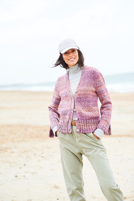 Stylecraft Knitting Pattern 10008 Cardigan and Sweater Aran
