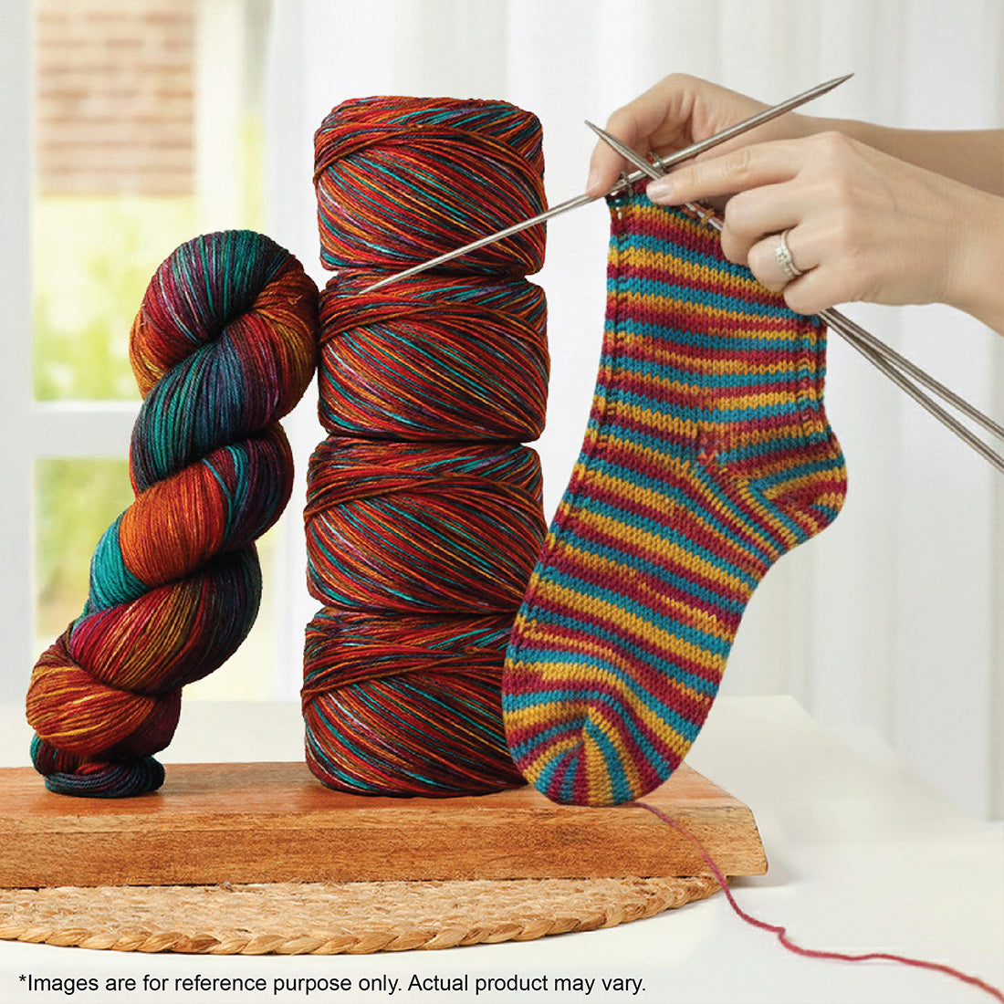 Knit Pro Symfonie Hand Dyed Terra 4ply/Fingering - Party Lights