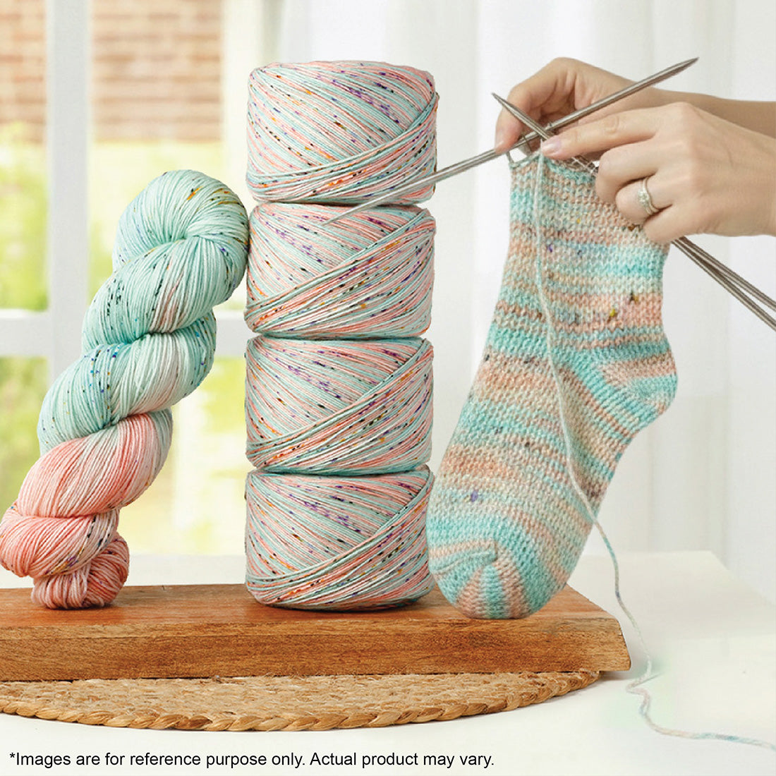 Knit Pro Symfonie Hand Dyed Terra 4ply/Fingering Bonnie Blooms