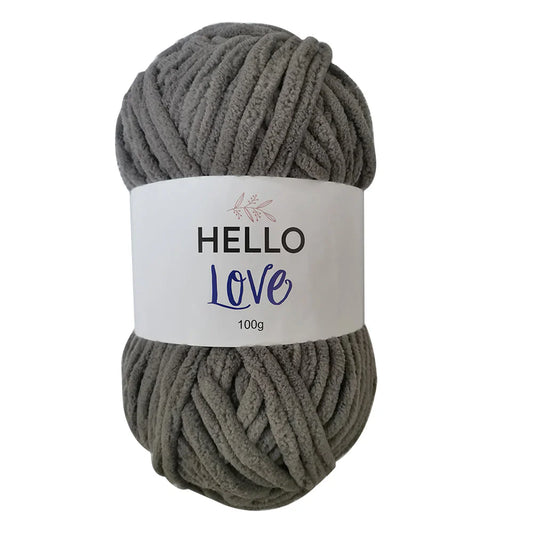 Hello Love Yarn - Slate Grey - Super Chunky