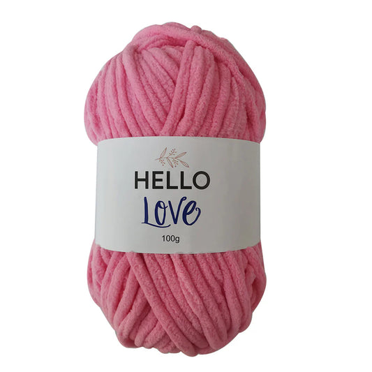 Hello Love Yarn - Soft Pink - Super Chunky