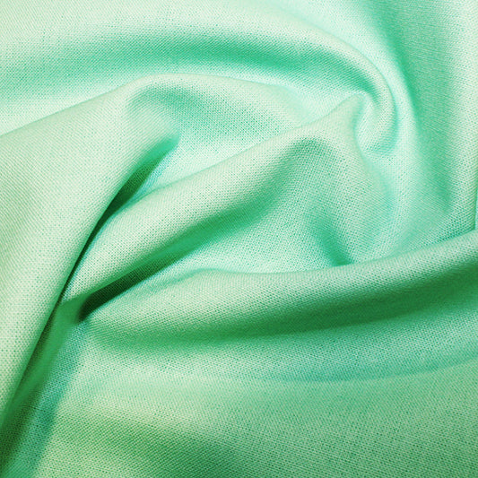 100% Cotton in  Spearmint
