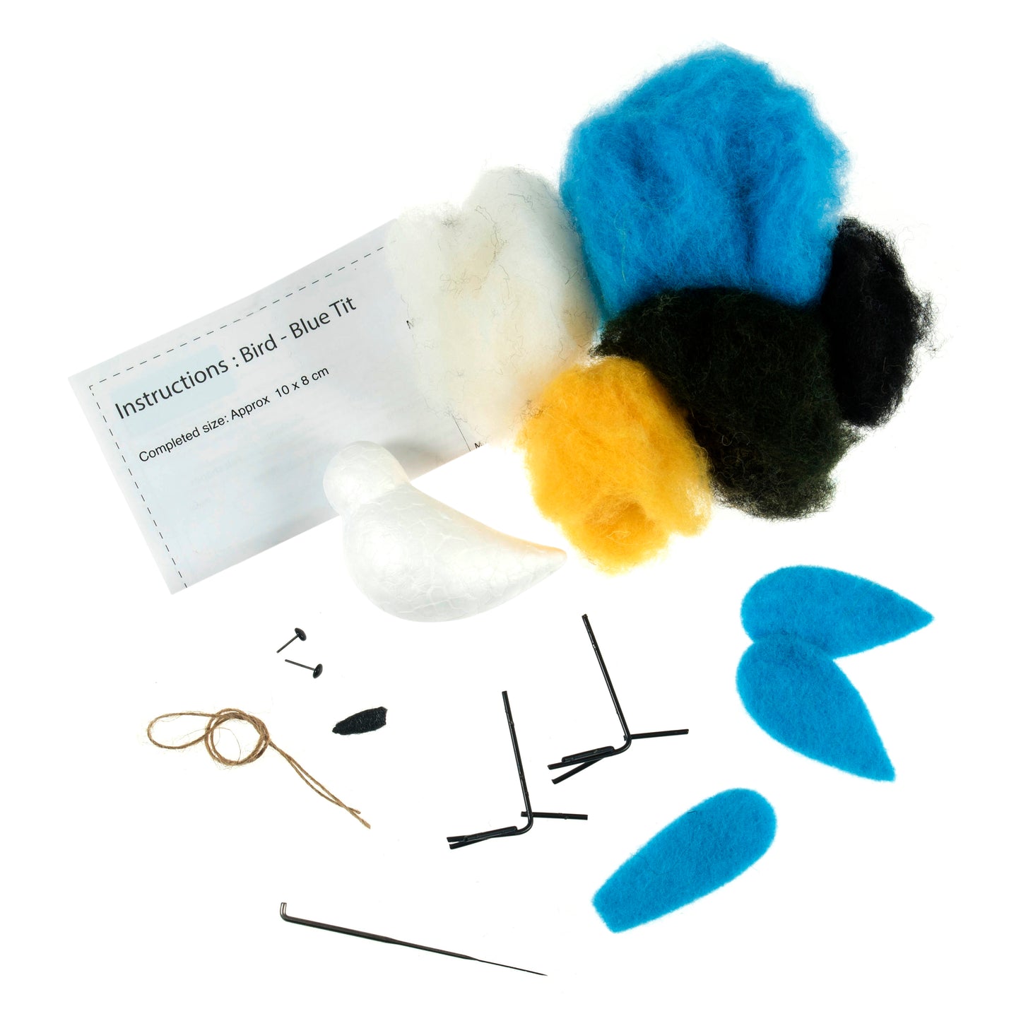 Felting Kit - Blue Tit