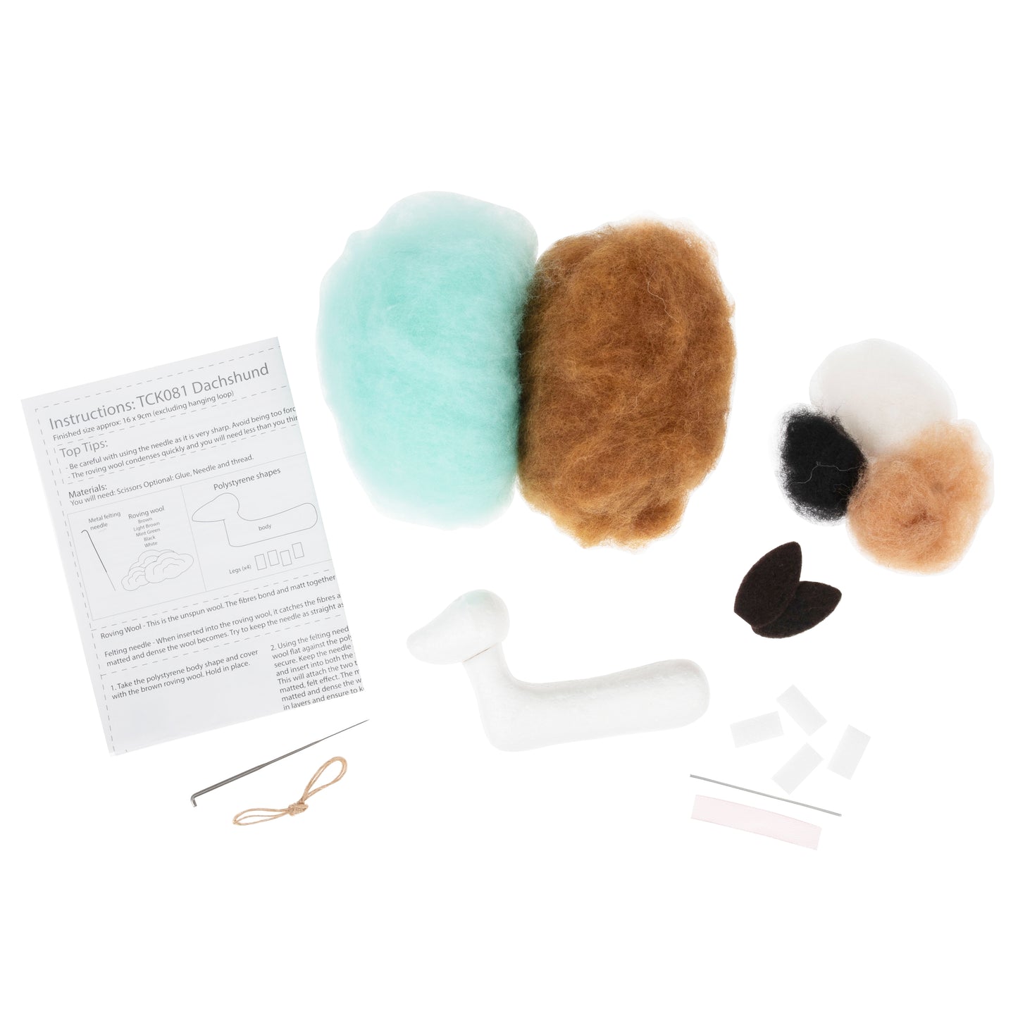 Felting Kit - Dachshund