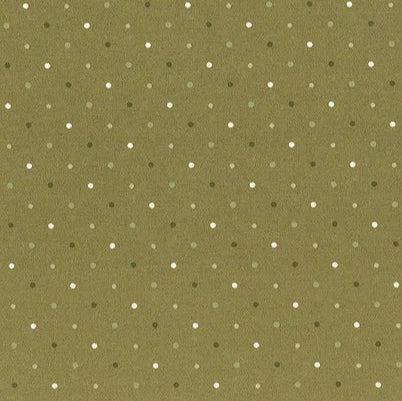 100% Cotton Magic Dot - Fern