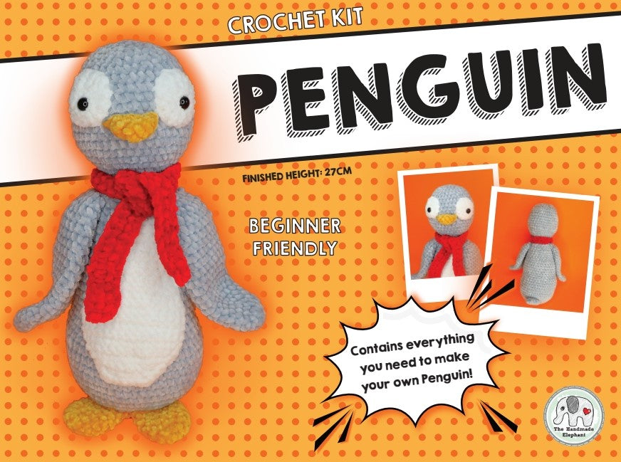 Penguin Crochet Kit