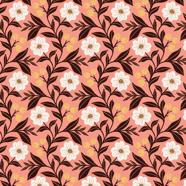 100% Cotton Dogwood From Honey Garden - Cloud 9