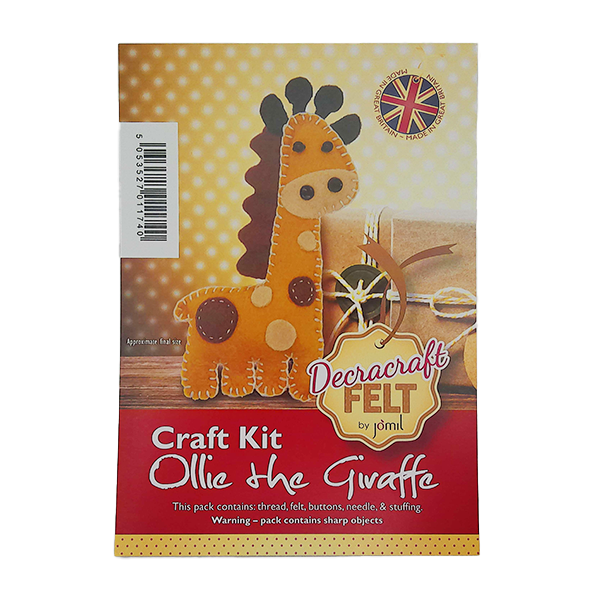 Ollie Giraffe Felt Kit