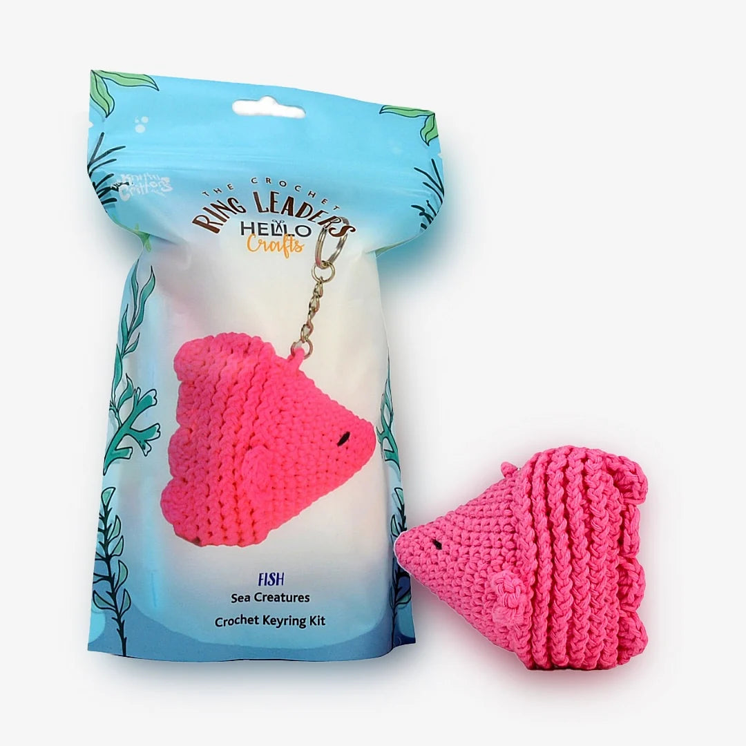 The Knitty Critters Sea Creatures Fish Ring Leaders