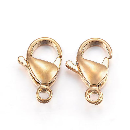 Lobster Claw Clasp Jewellery - Colour Gold