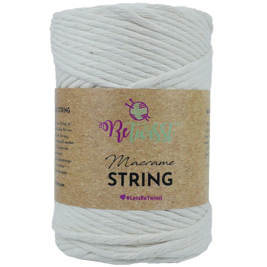ReTwisst Macrame String- 3mm 500g