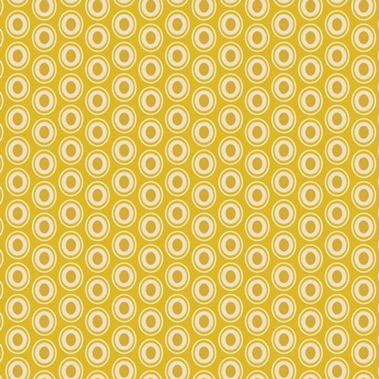 100% Cotton Oval Elements - Golden