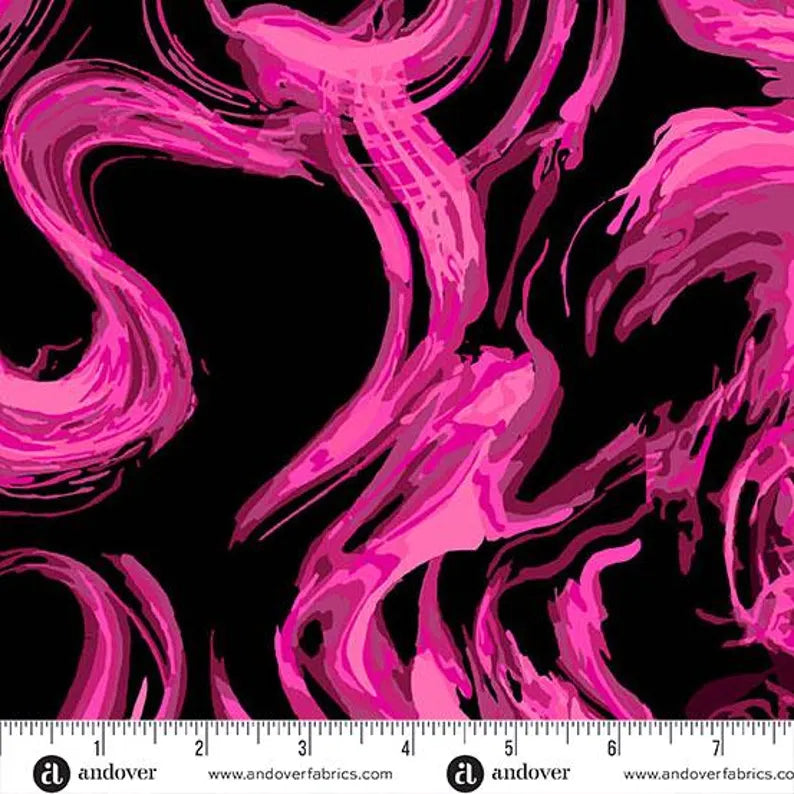 100% Cotton  Phantasm by Libs Elliott  - Squares 42 x 10"