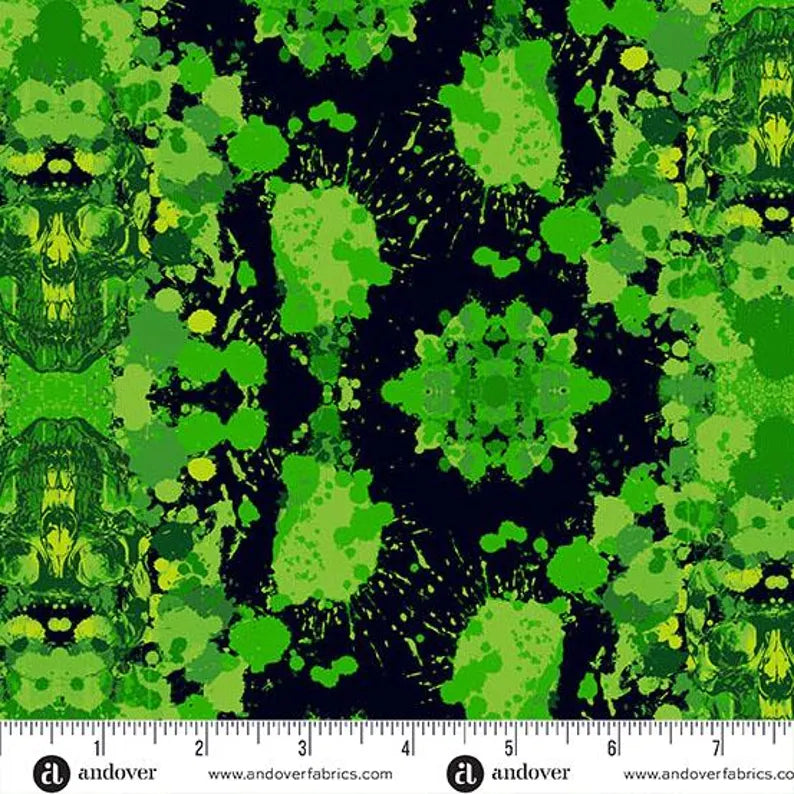 100% Cotton  Phantasm by Libs Elliott  - Squares 42 x 10"