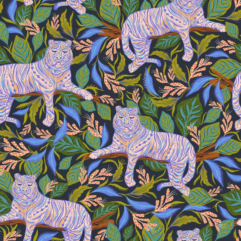 100% Cotton Majestic Jungle