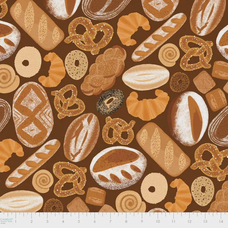 I Love Carbs Fat Quarter Bundle By Camelot Fabrics