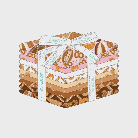 I Love Carbs Fat Quarter Bundle By Camelot Fabrics