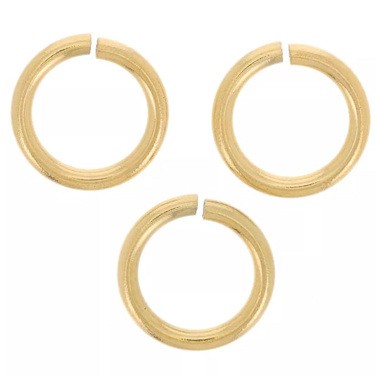 Jump Ring Stainless Steel 3.5mm Golden