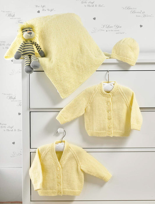James C Brett Knitting Pattern JB518 Double Knitting