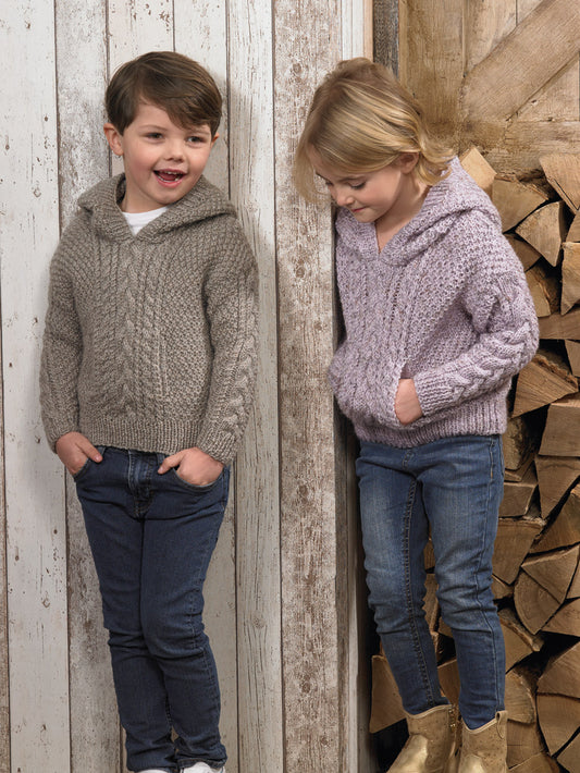 James C Brett Knitting Pattern JB627 Aran
