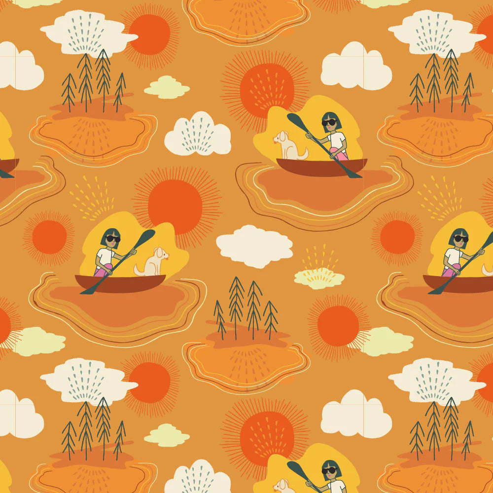 100% Cotton Canoe Trip