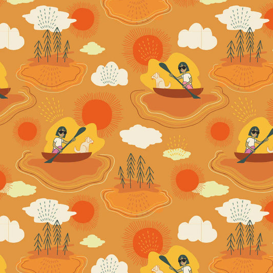 100% Cotton Canoe Trip