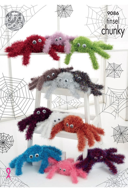 King Cole 9086 Spiders Knitting Pattern
