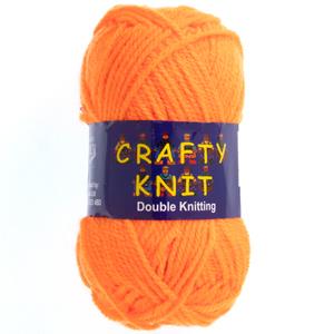 Crafty Knit Double Knitting - Orange