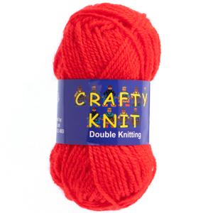 Crafty Knit Double Knitting - Scarlet
