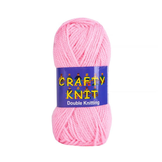 Crafty Knit Double Knitting - Pale Pink