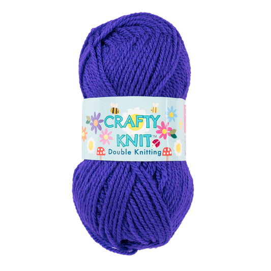 Crafty Knit Double Knitting - Purple
