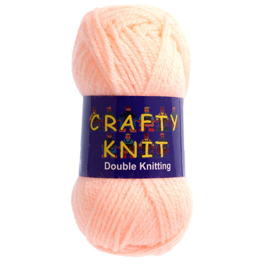 Crafty Knit Double Knitting - Peach
