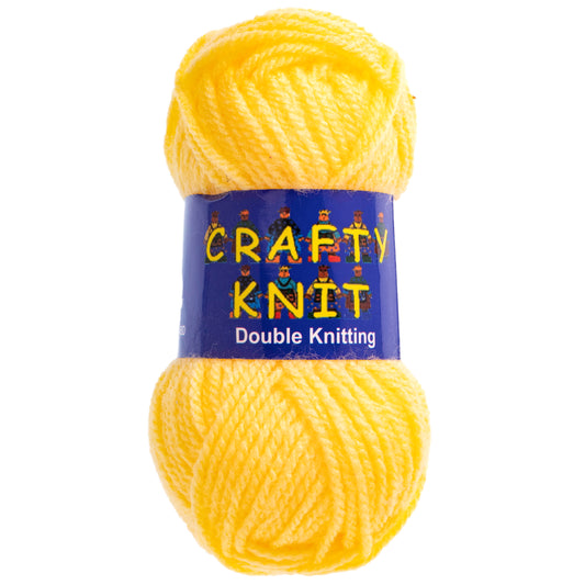 Crafty Knit Double Knitting - Daffodil