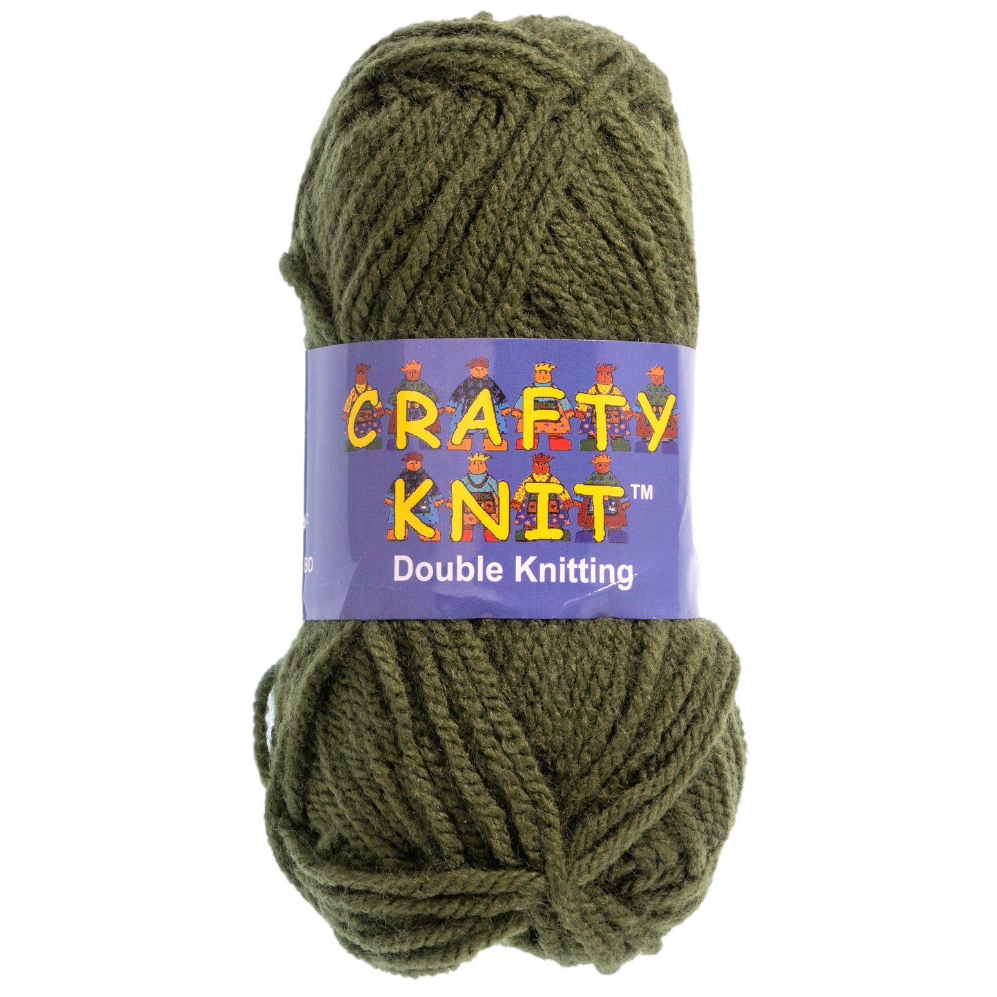 Crafty Knit Double Knitting - Olive
