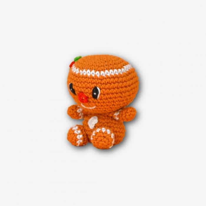 The Knitty Critters Festive Friends Gingerbread Man
