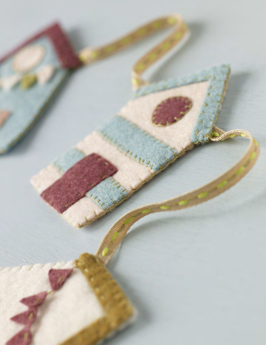 A Year Of Felt Decorations