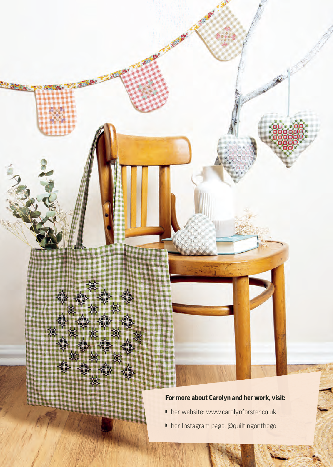 20 To Make Chicken Scratch Embroidery - Carolyn Forster