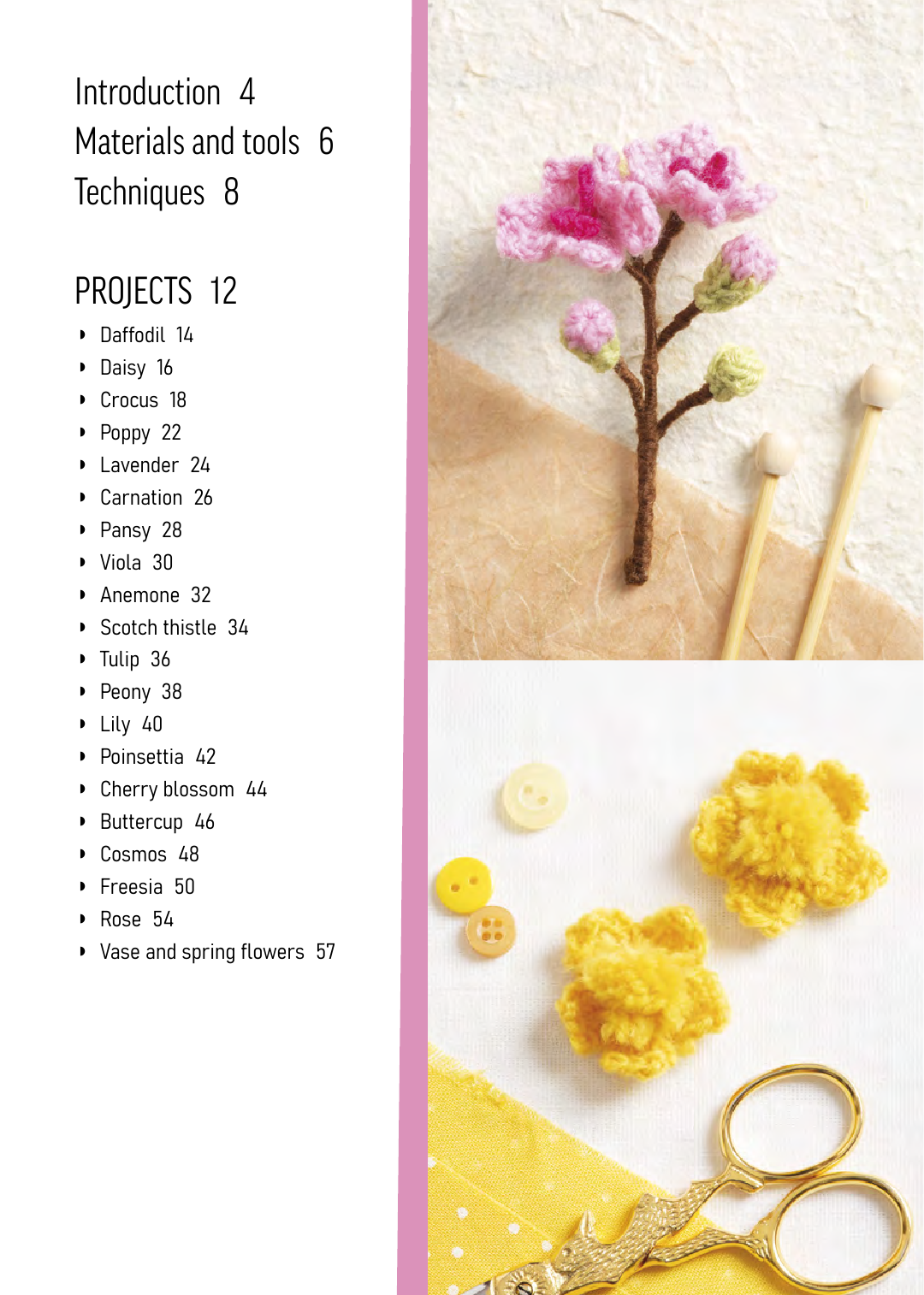 20 To Make Flowers to Knit