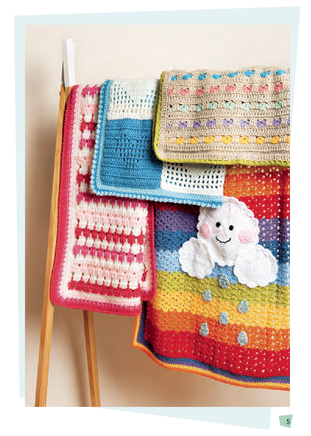 20 To Make Crochet baby blankets - Val Pierce