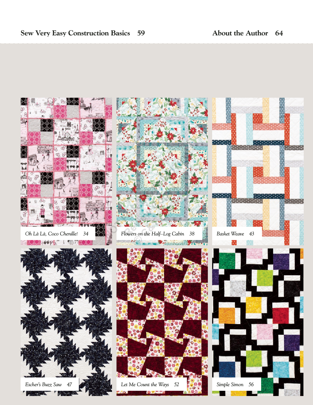 Sew Very Easy Quilt Favorites